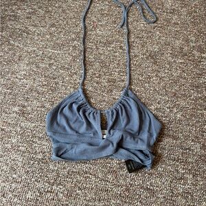 Urban Outfitters Blue Halter Top